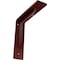 Ekena Millwork Stockport Steel Bracket, Hammered Bright Red 2"W x 8"D x 8"H BKTM02X08X08STHRE - alternate 1